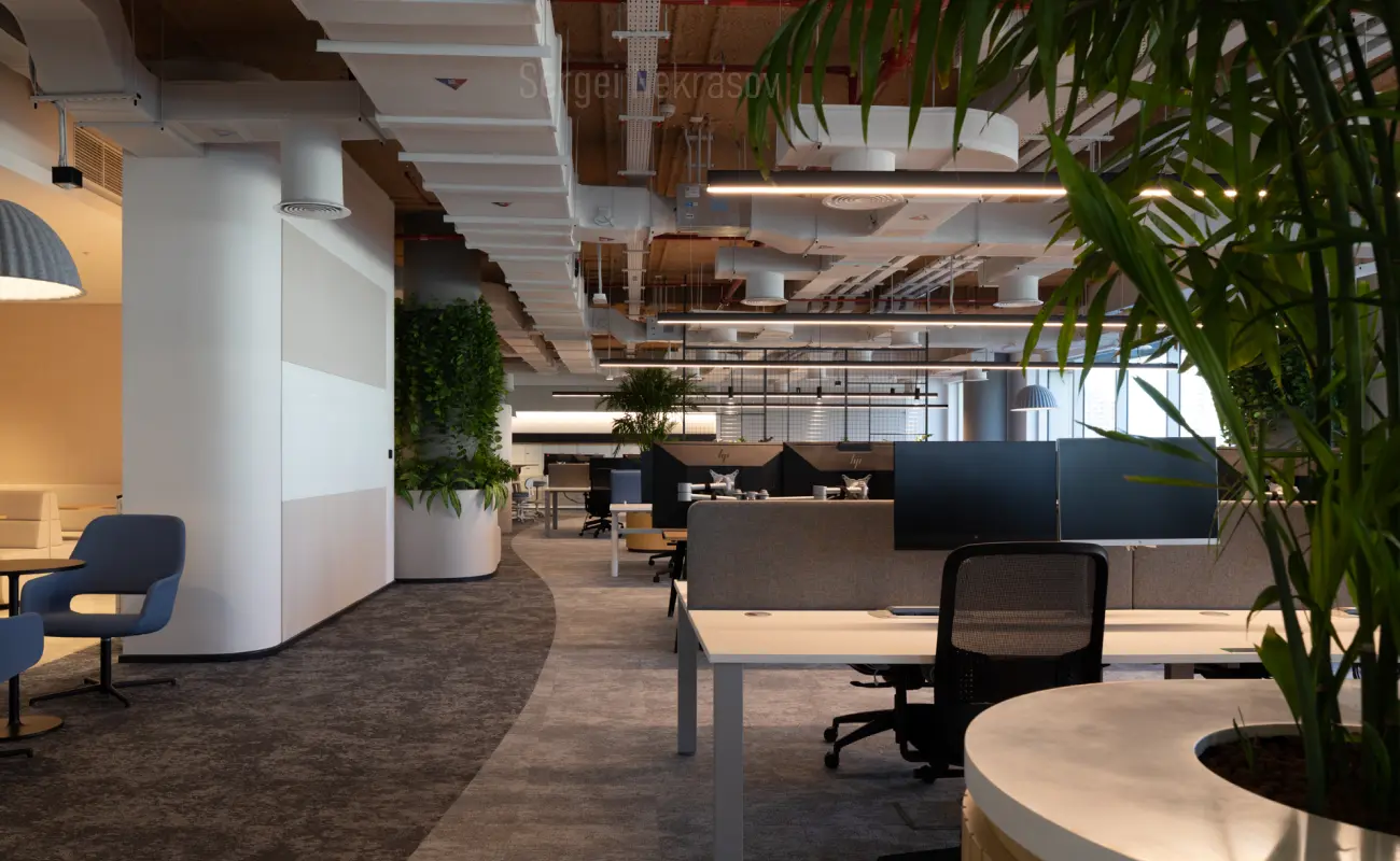 How to Make a Workplace Garden Comfortable Throughout the Year